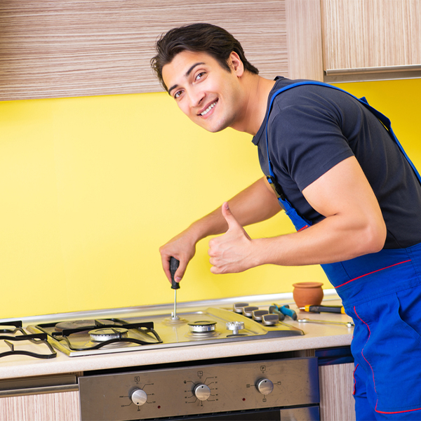 what are your typical service costs for stove repair in Cushing Texas